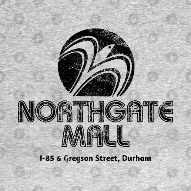 Vintage Northgate Mall Durham NC Retro 70s Style by Contentarama